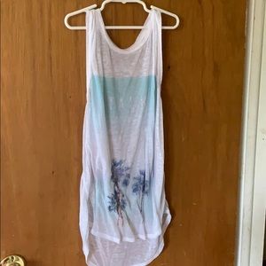 Palm tree tank top